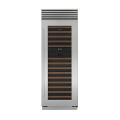 Sub Zero ICBCL3050W/S/P/R 762mm Classic Wine Storage, Right Hand Hinge, Stainless Steel and Glass wi